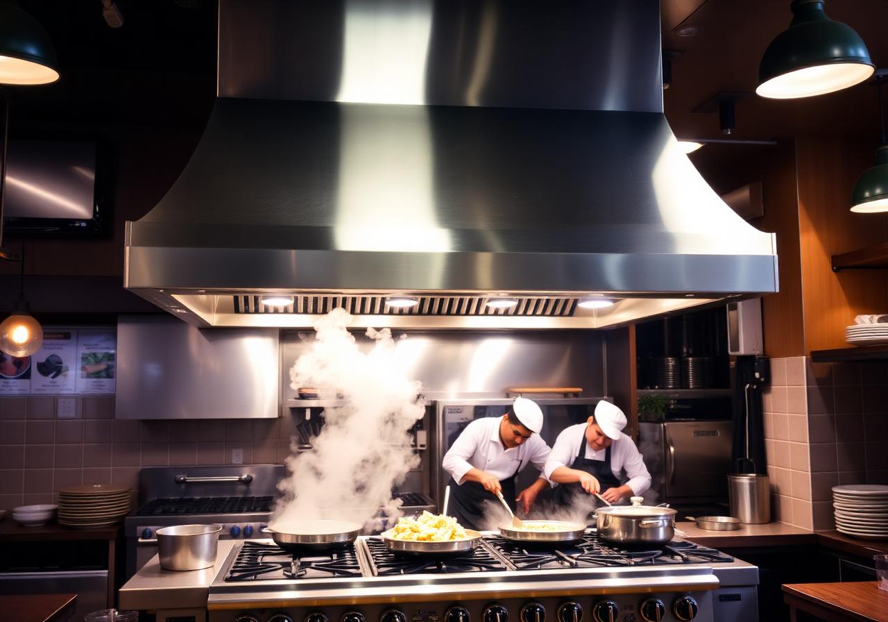 Marina Bistro · Marina del Rey kitchen
